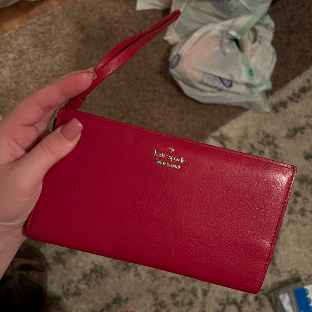 Kate Spade Wristlet - Red